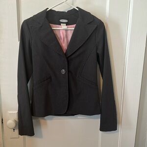 Juniors Girls Grey Blazer